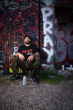 Load image into Gallery viewer, Be Blessed P.R.A.Y. T-shirt-Black