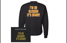 Load image into Gallery viewer, be blessed or BEWARE Exclusive Adult Sweatshirt