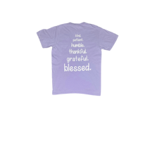 Load image into Gallery viewer, Be Blessed Easter Pocket Tee- Lavender
