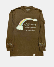 Load image into Gallery viewer, After the storm comes the rainbow Long Sleeve
