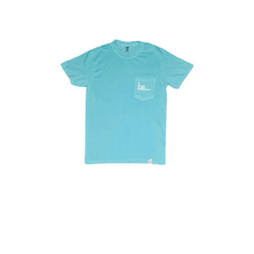 Be Blessed Easter Pocket Tee- Mint