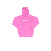 Be Blessed “got blessings?” Strawberry Milk Hoodie